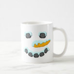 Snowman Face Design Coffee Mug<br><div class="desc">The classic snowman face with carrot nose and coal eyes,  crested in snow.</div>