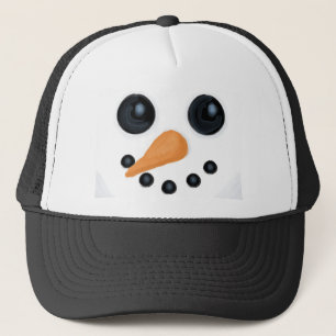 Snowman Face Hat