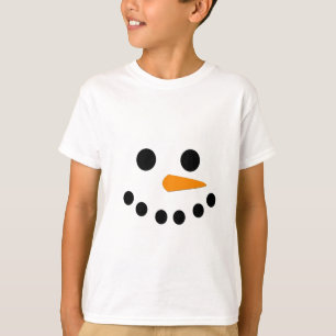 Snowman Face T-Shirt
