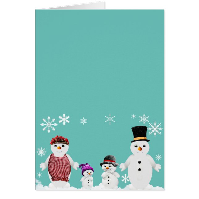 snowman family (Front)