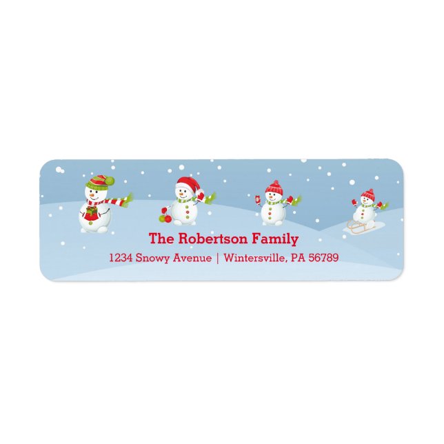 Snowman Family | Holiday (Front)