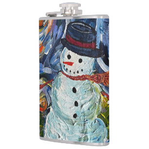 Snowman Flask