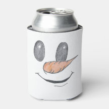 Snowman Foam Cooler
