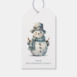 Snowman Gift Tags