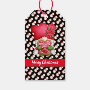 Snowman Gnome Customize Colour and Text Gift Tags