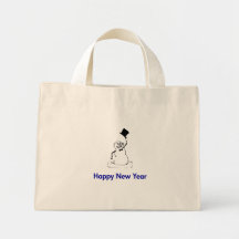 Snowman Happy New Year