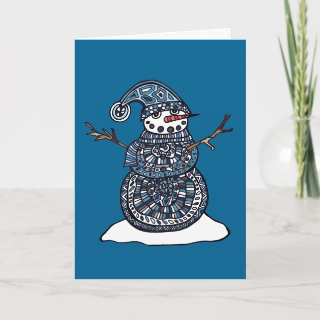 Snowman Holiday Cards (Front)
