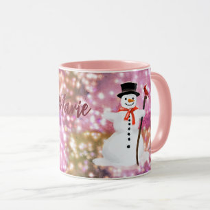 Snowman Hot chocolate Mug