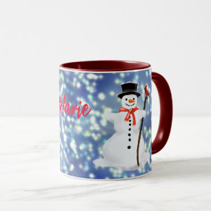 Snowman Hot chocolate Mug