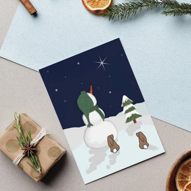 Snowman I Know That Was You Remembrance Card (Creator Uploaded)