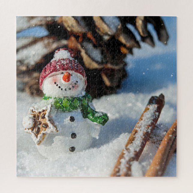 Snowman Jigsaw Puzzle (Vertical)