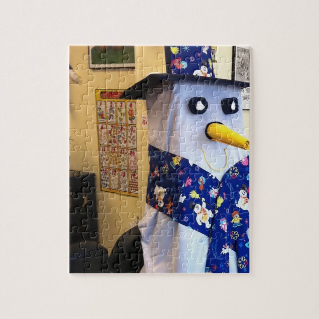 Snowman Jigsaw Puzzle (Vertical)