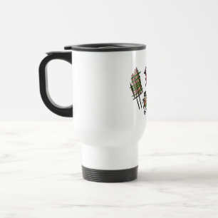 Snowman joy friends travel mug