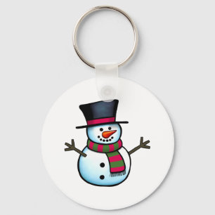 Snowman Keychain