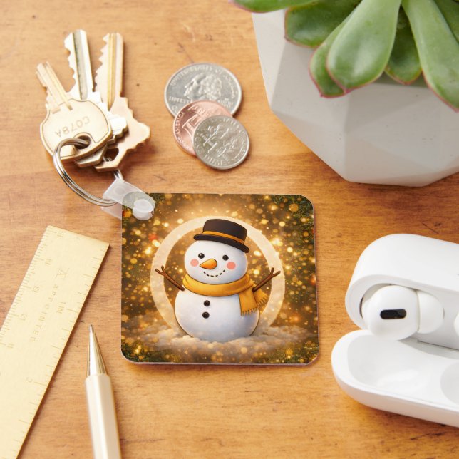 Snowman Keychain (Desk)