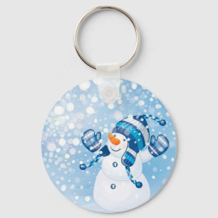 Snowman Keychain