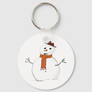 Snowman Keychain