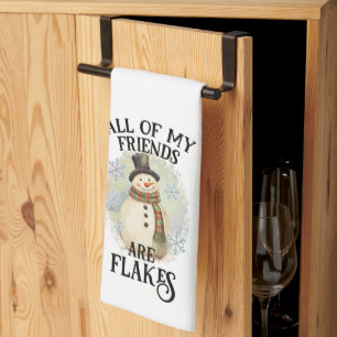 Snowman Kitchen Towel
