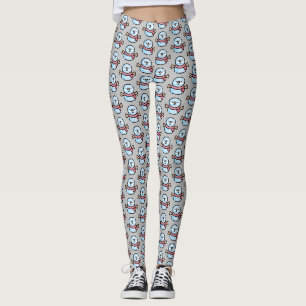 snowman leggings