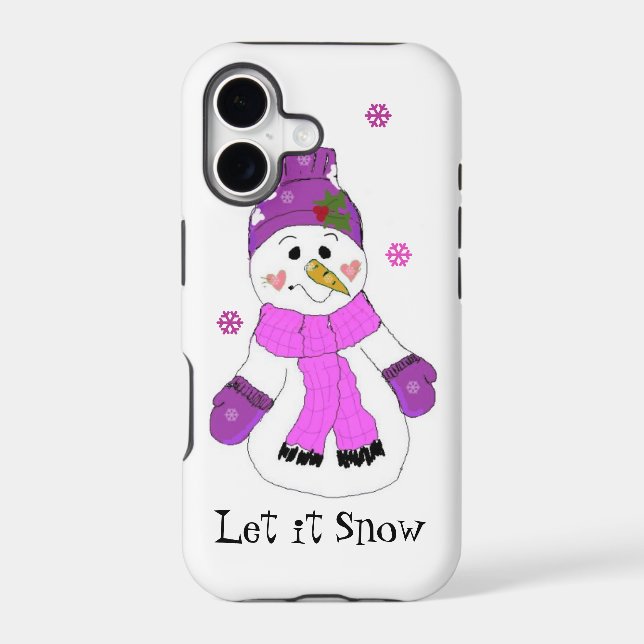 Snowman Let it Snow (Back)