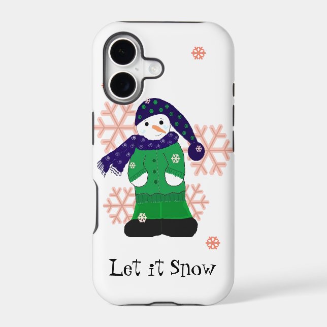 Snowman Let it Snow (Back)