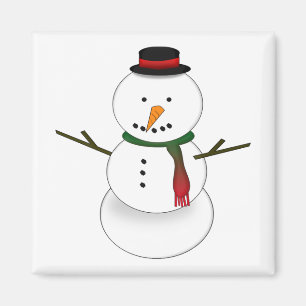 Snowman Magnet