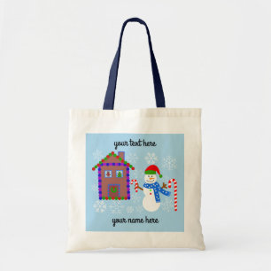 Snowman & Maison #1 Sac fourre-tout