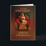 Snowman Merry Christmas  - Cousin Holiday Card<br><div class="desc">Give your cousin a smile this Christmas with a joyful,  sparkly snowman greeting card!!!  Whether you are able to hand it to them in person or if you have to be miles away during the Holidays,  they'll love this happy image!!!</div>
