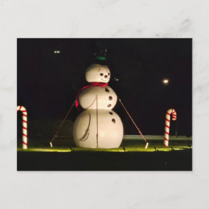 Snowman, Michigan Postcard