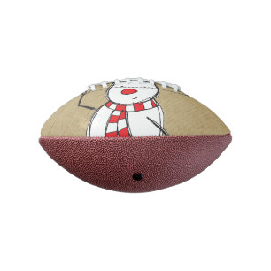 Snowman Mini Football