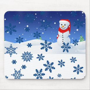 Snowman Mouse Pad
