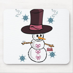 Snowman Mouse Pad