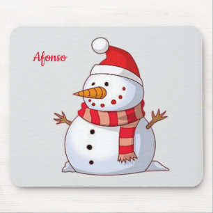 Snowman Mouse Pad