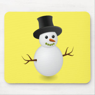 Snowman Mouse Pad