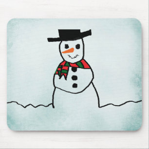 Snowman Mouse Pad