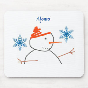 Snowman Mouse Pad