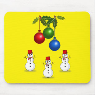 Snowman Mouse Pad