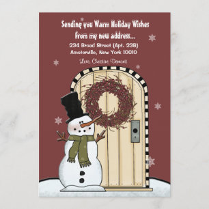 Snowman Moving Announcement