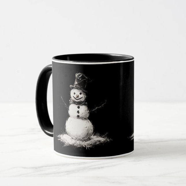 Snowman mug (Devant gauche)