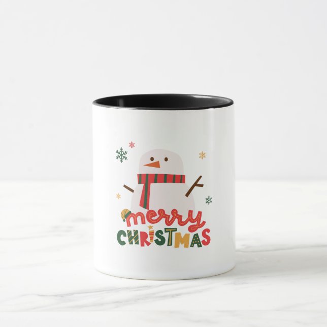 Snowman Mug (Center)