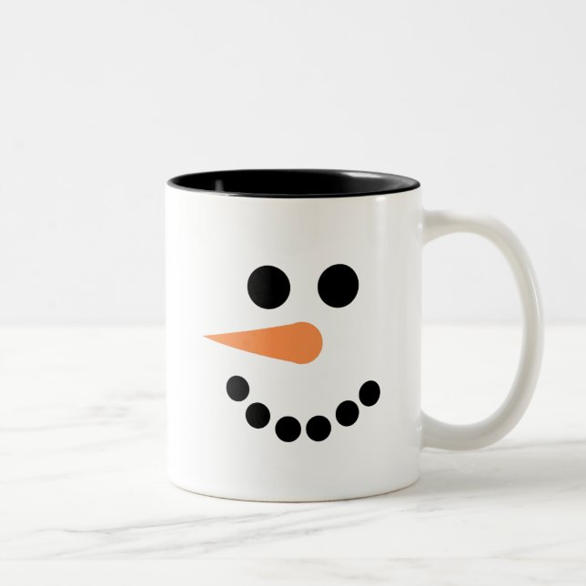 Snowman Mug His/Hers Winter Holiday (Right)