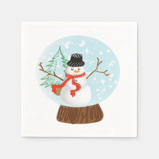 Snowman Napkin