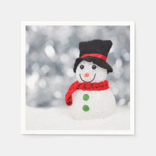 Snowman Napkin