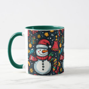Snowman Noël 2025 Combo Mug