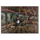 Snowman on the Porch in Winter Wonder Land