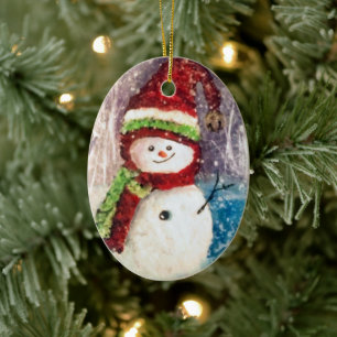snowman ornament