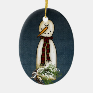 snowman ornament