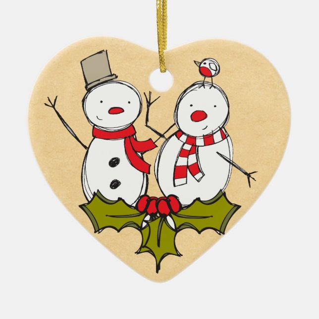 Snowman Ornament (Front)