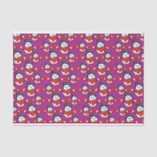 Snowman Pattern Tissue Paper