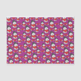 Snowman Pattern Tissue Paper